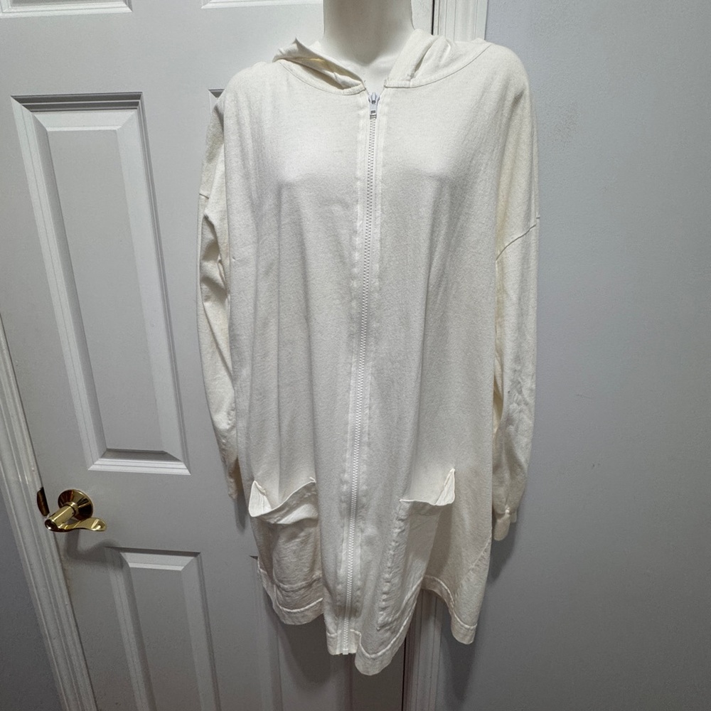 Saks Fifth Avenue Cole of California lightweight Sweatshirt hoodie Relaxed Fit